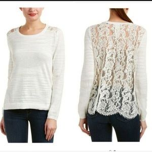 CAbi #5005 Sophia Lace Sweater
